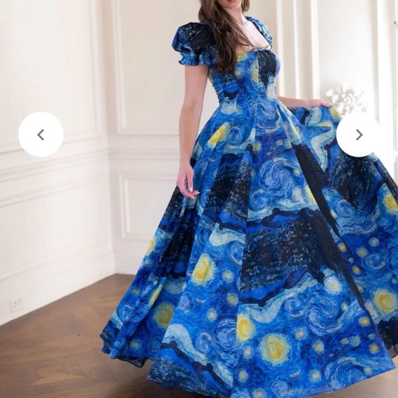 Selkie Starry Night Garden Party Gown - Picture 4 of 4